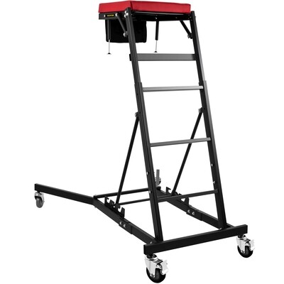 Adjustable Height Foldable Creeper for Automotive Engines - Convenient and Portable Design for Easy Access and Comfort During Repairs