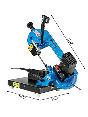 Metal Bandsaw Metal Band Saw 1000W for Cutting Wood, Metal, Glass, Fiber &amp; Plastic