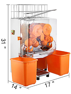 Lemon Orange Lime Squeezer Juicer Press Machine 220V Stainless Steel
