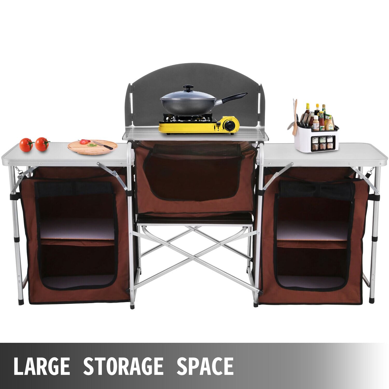 Outdoor Camping Kitchen Folding Camping Kitchen Portable Camping