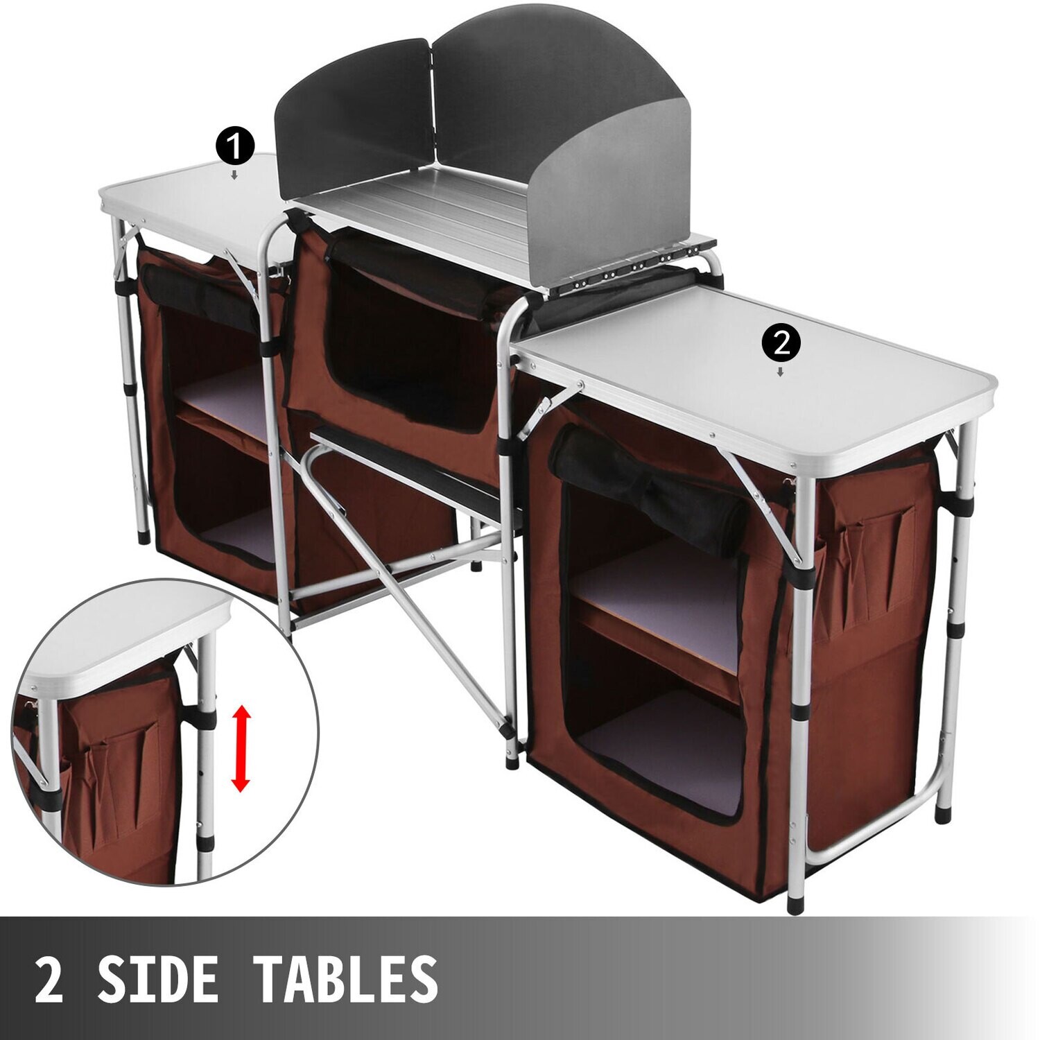 Outdoor Camping Kitchen Folding Camping Kitchen Portable Camping