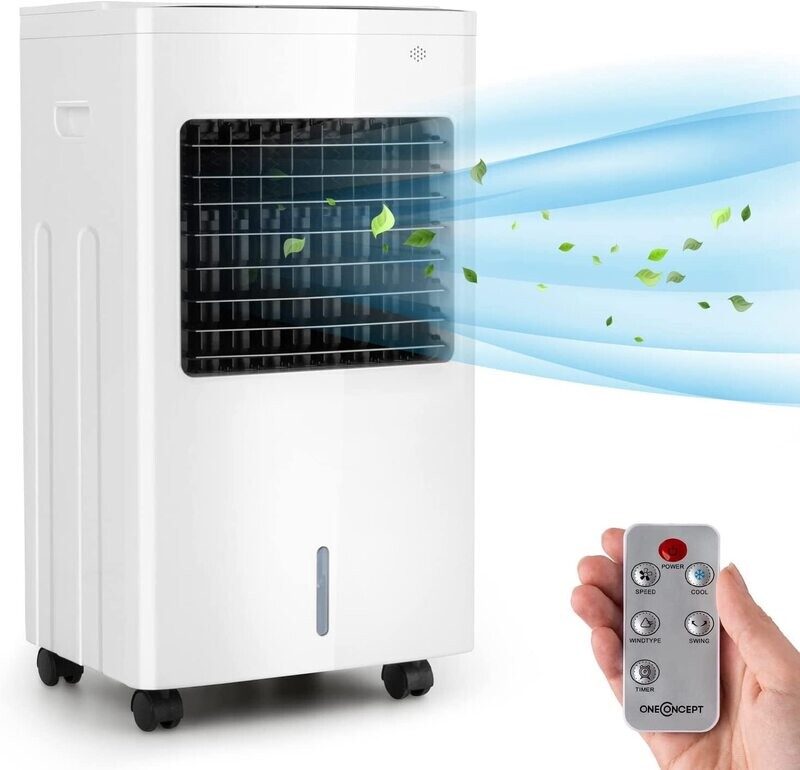 3-in-1 Air Cooler, Fan, and Humidifier - &quot;Freeze Me&quot; Model for Efficient Cooling and Comfort - Powerful Air Cooling, Circulation, and Humidification for Home and Office