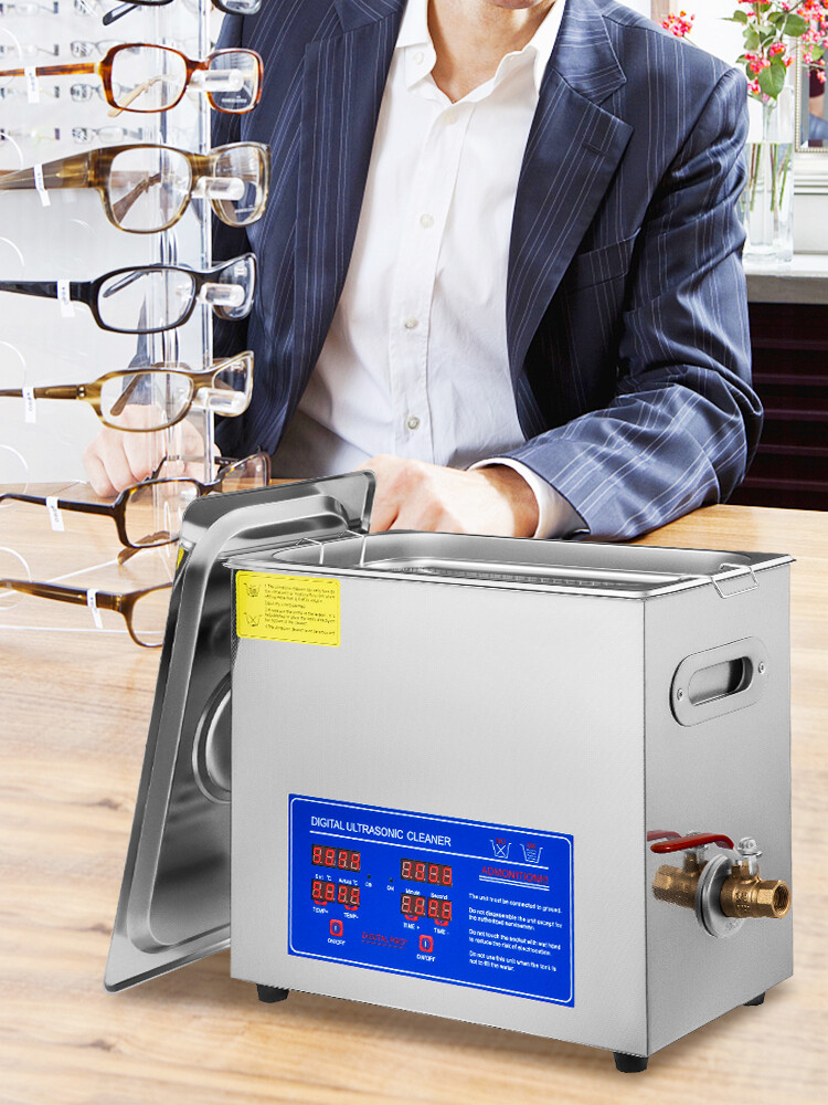 6L Ultrasonic Washing Machine Tub Cleaner - Effective Ultrasonic Cleaner for Deep Cleaning and Maintenance of Washing Machines