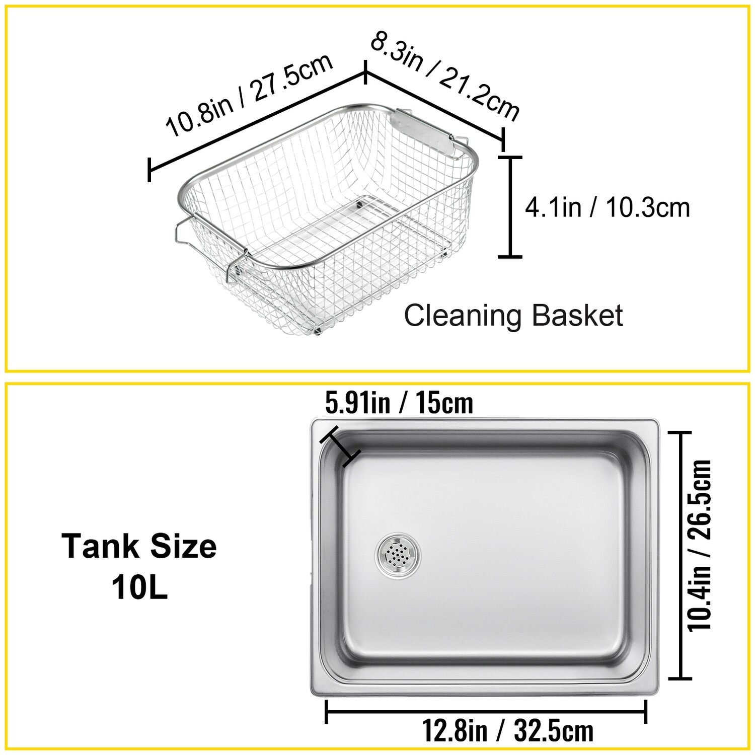 750ml/2L/3L/6L/10L/15L/22L/30L Professional Washing Machine Ultrasonic Cleaner - Stainless Steel, Multifunctional with Digital Heating and Timer for Efficient Cleaning