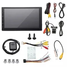 7-Inch 2 Din Android 8.0 Car Stereo Radio - High-Performance Multimedia Receiver with Touchscreen Display and Bluetooth Connectivity