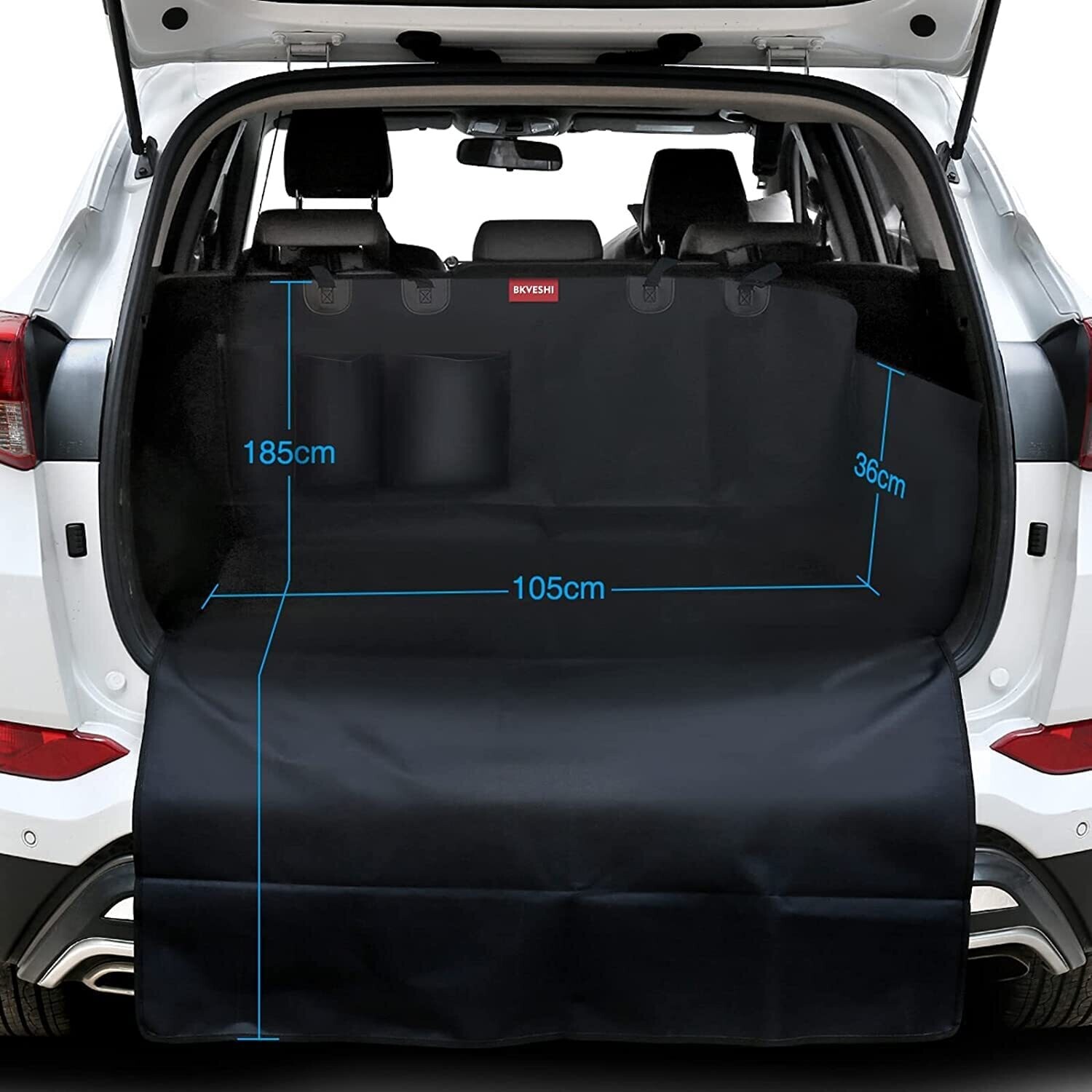 Universal Nonslip Waterproof Pet Dog Back Seat Cover, Durable Washable Cover Mat