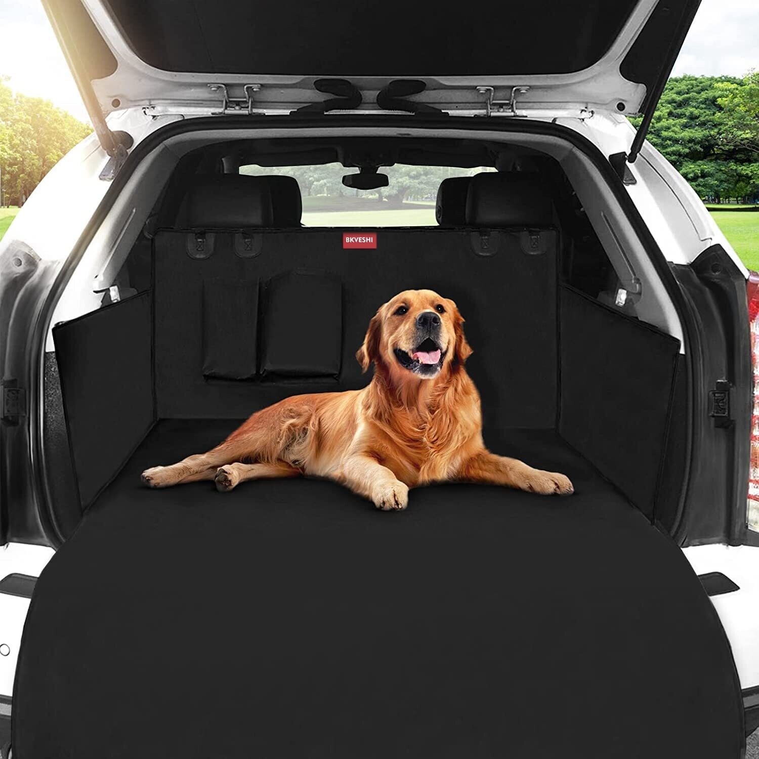 Universal Nonslip Waterproof Pet Dog Back Seat Cover, Durable Washable Cover Mat