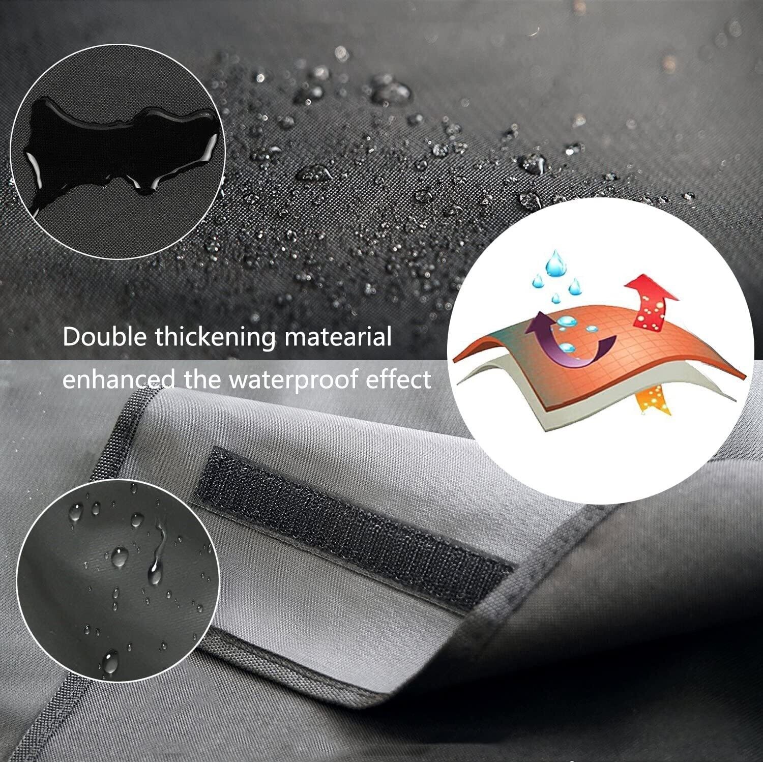 Universal Nonslip Waterproof Pet Dog Back Seat Cover, Durable Washable Cover Mat