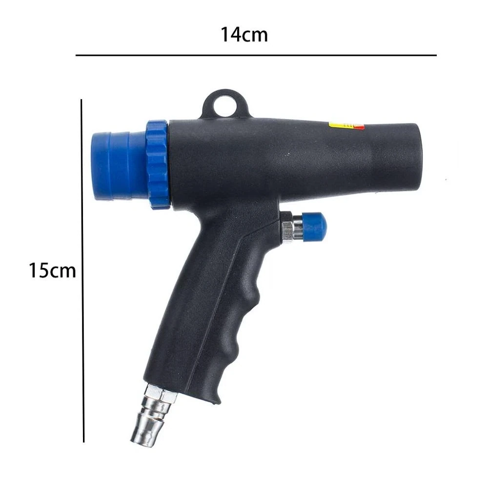2-in-1 Air Compressor Pneumatic Vacuum Cleaner &amp; Suction Gun Kit – Dual Function
