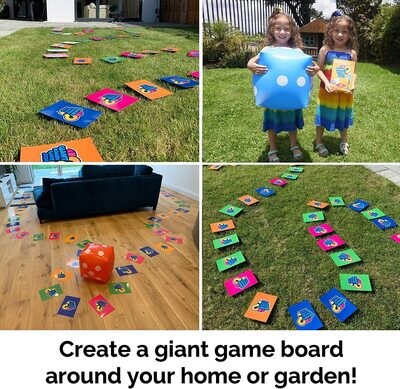 Giant Board Game for Children and Family, Outdoor Garden Entertainment Game