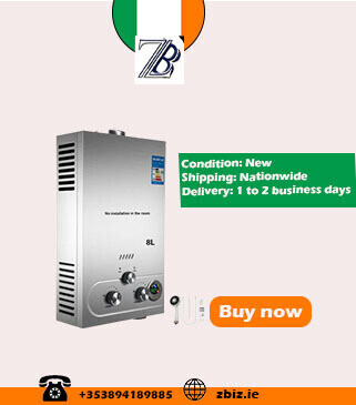 8L LPG Propane Gas Tankless Instant Water Heater - Efficient Hot Water Solution for Home Use with Compact Design