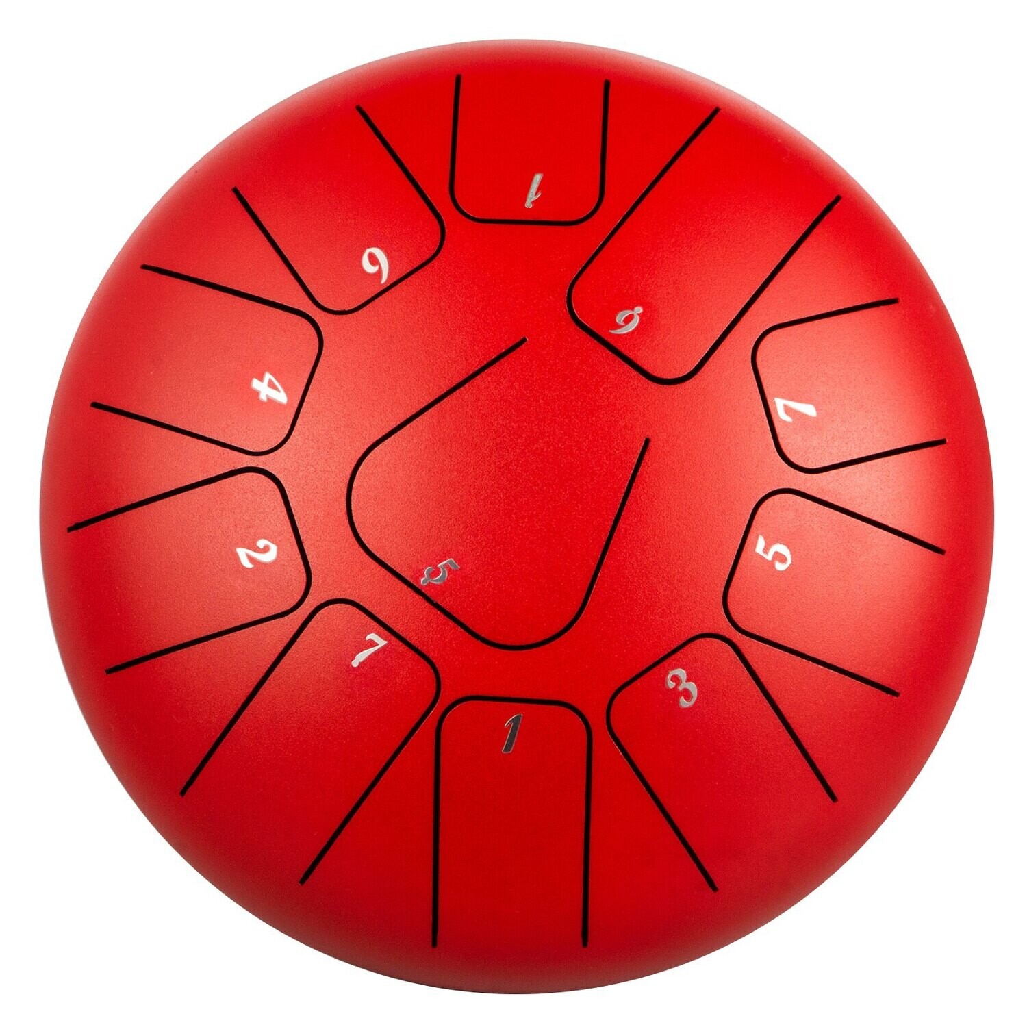 8-Inch Steel Tongue Drum, 11-Note Percussion Instrument – Ideal for Meditation, Yoga, and Musical Practice