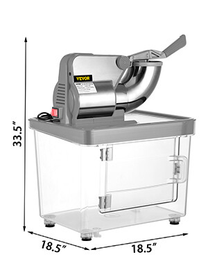 Commercial Snow Cone &amp; Snowball Machines, High-Performance Models – Produce up to 180 kg/h at 1450 r/min for Fast Ice Shaving