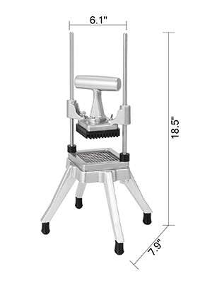 Stainless Steel 1/4-Inch Commercial Vegetable Dicer
