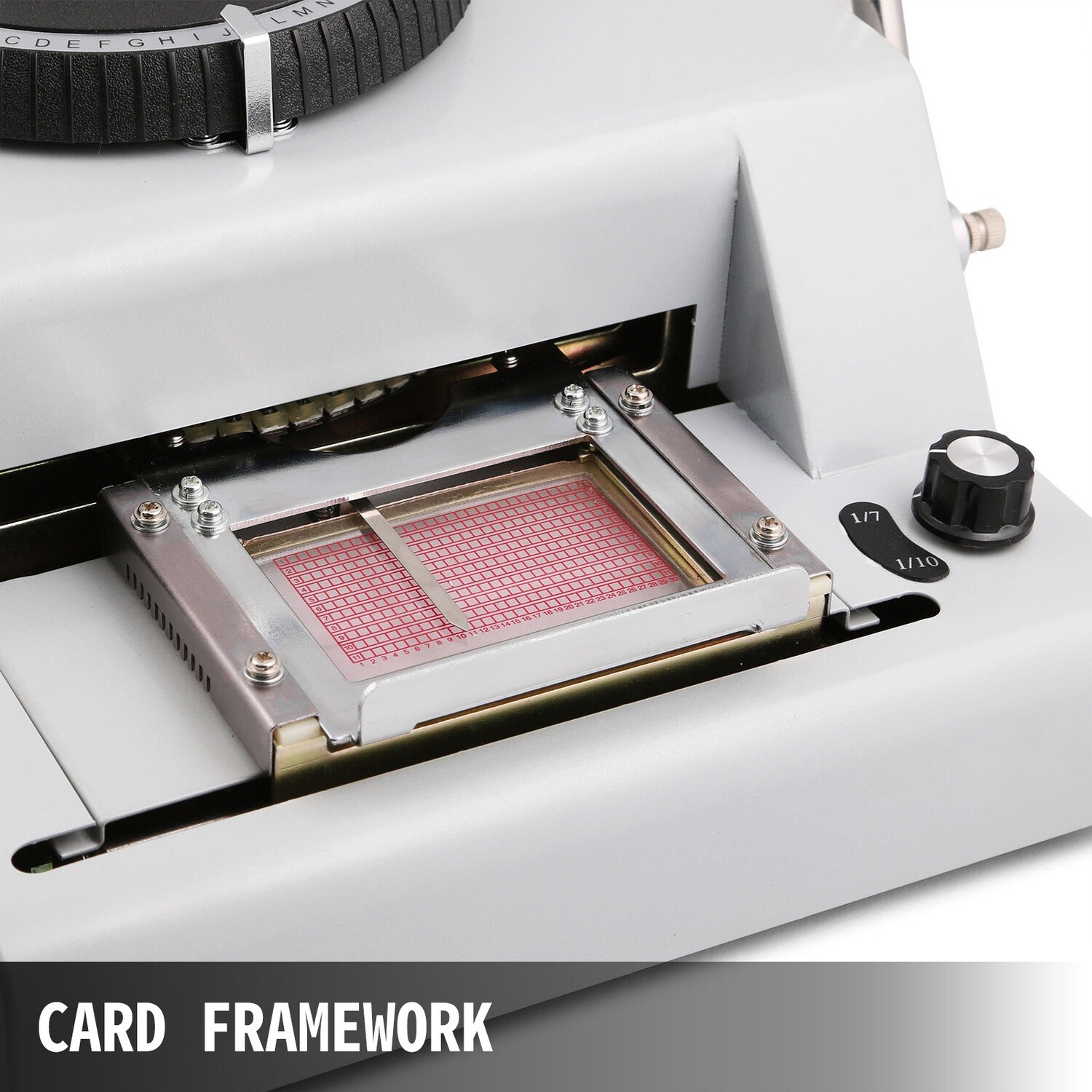 Manual 72-Character Card Embossing Machine