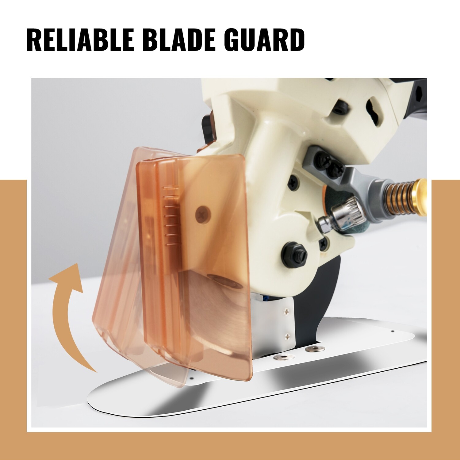 Industrial 100mm Blade Hand-Held Electric Cloth Cutter Fabric Cutting Machine for Efficient Textile Cutting