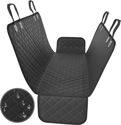Pet car seat cover that is 4 in 1 and has a mesh window