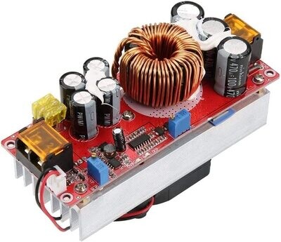 Voltage Up Converter Boost Module DC-DC 10-60V to 12-97V 1500W CC-CV Power Supply Module for Boost