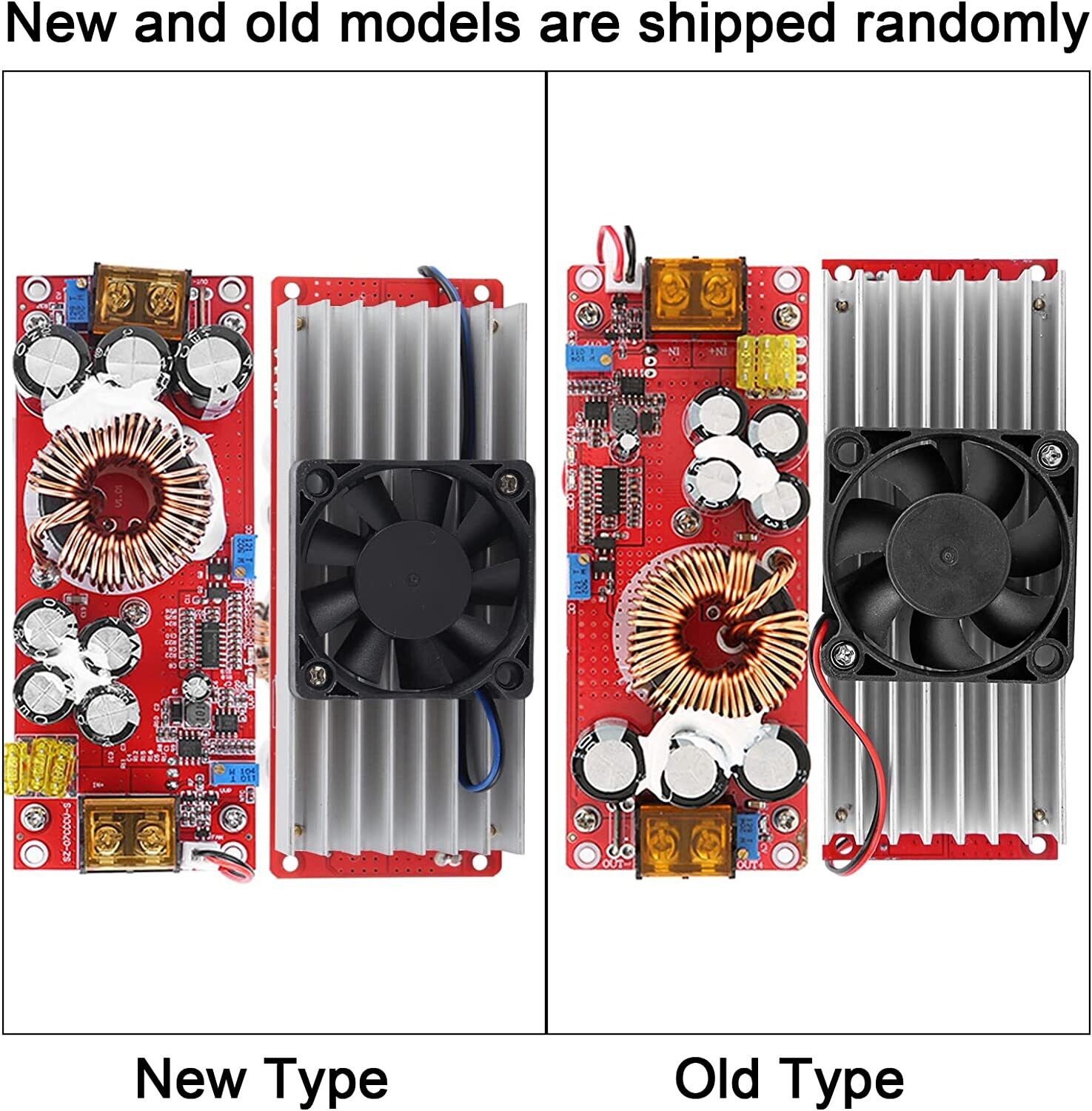 Voltage Up Converter Boost Module DC-DC 10-60V to 12-97V 1500W CC-CV Power Supply Module for Boost