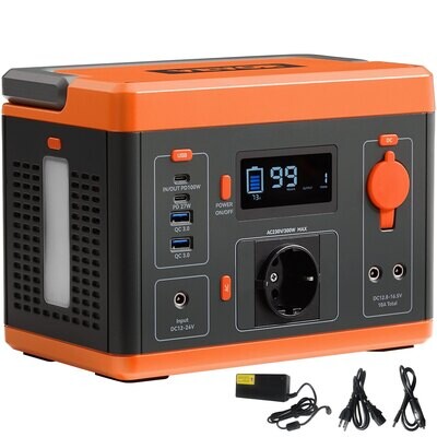 Backup Lithium Battery for Portable Power Station Solar Generator 296Wh 300W
