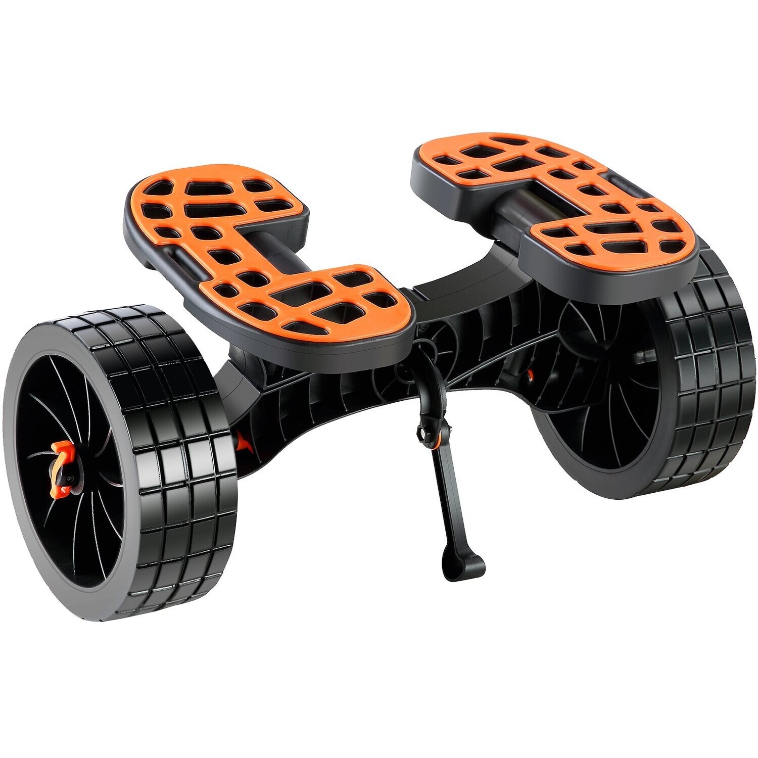 Heavy-Duty Cart with Non-Slip Support Foot and Adjustable Brackets for Stable Transport and Customizable Load Capacity