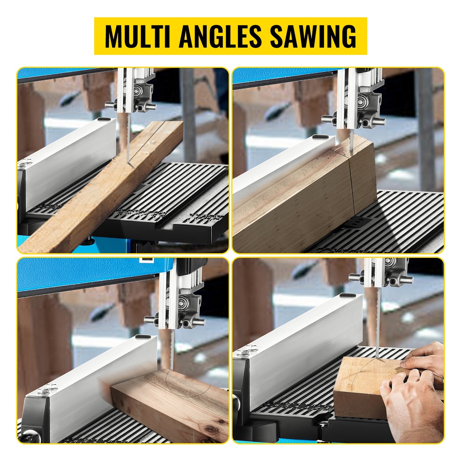 Woodworking Band Saw Machine Jigsaw Metal Cutting Rosary Open Pull FIower Small Home Band-saw Multifunction Saw Cut Tools