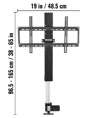 TV Lift Stand Flat Screen LCD/LED/OLED Plasma TVs Heavy Duty Electric TV Mount Motorised TV Lift