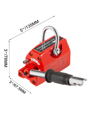 220 LBS of lifting capacity for a magnetic lifter Adhesive Magnet