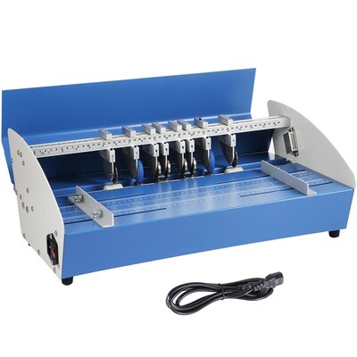 Electric Creasing Machine 3-in-1 – 20.5&quot; (520mm) Paper Creaser with Perforating and Scoring Functions for Precision Finishing