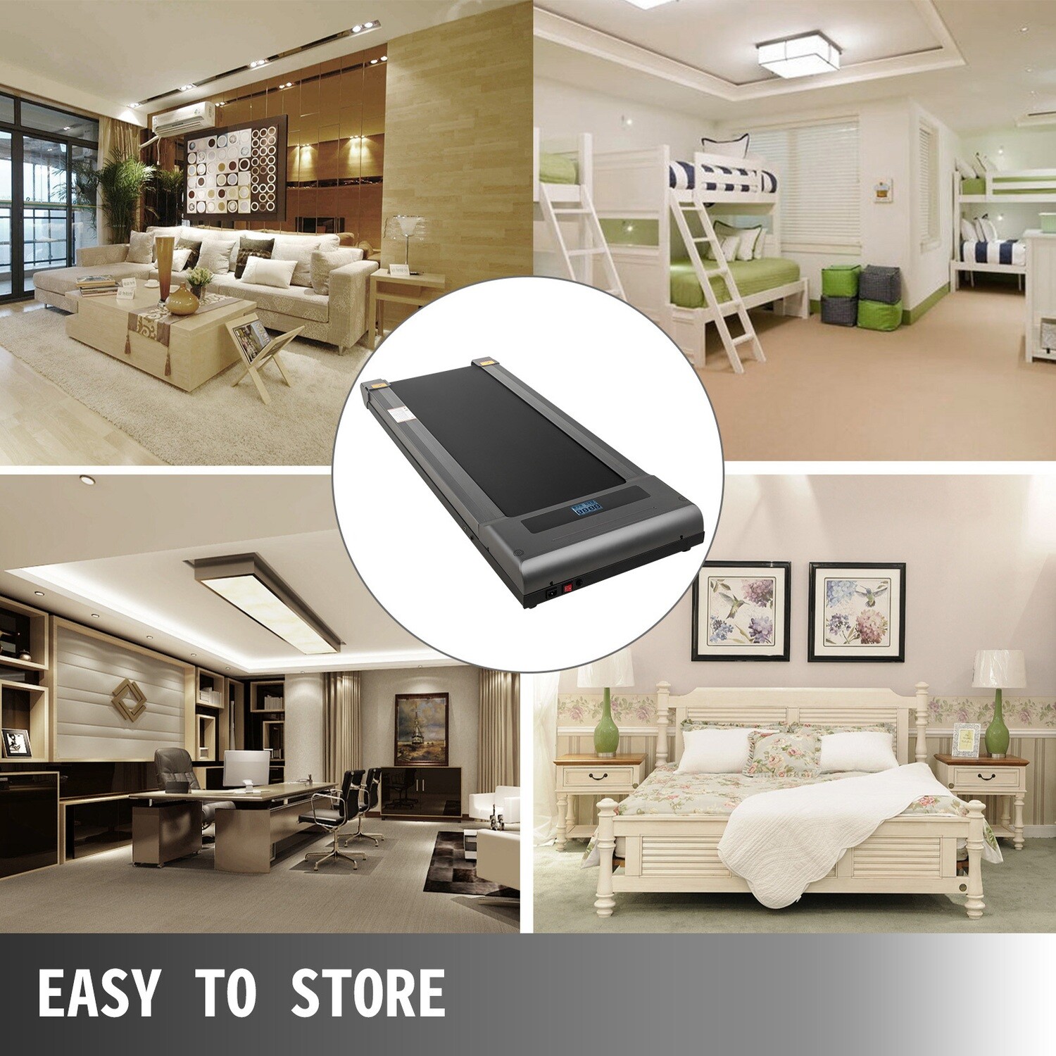 Portable Slim Treadmill Indoor for running Exercise