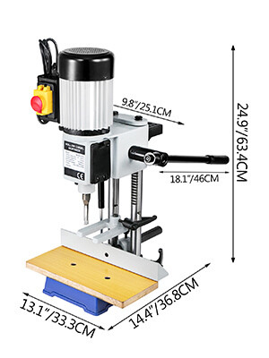 Mortise Hollow Machine With Chisel Bit Set For Woodworking
