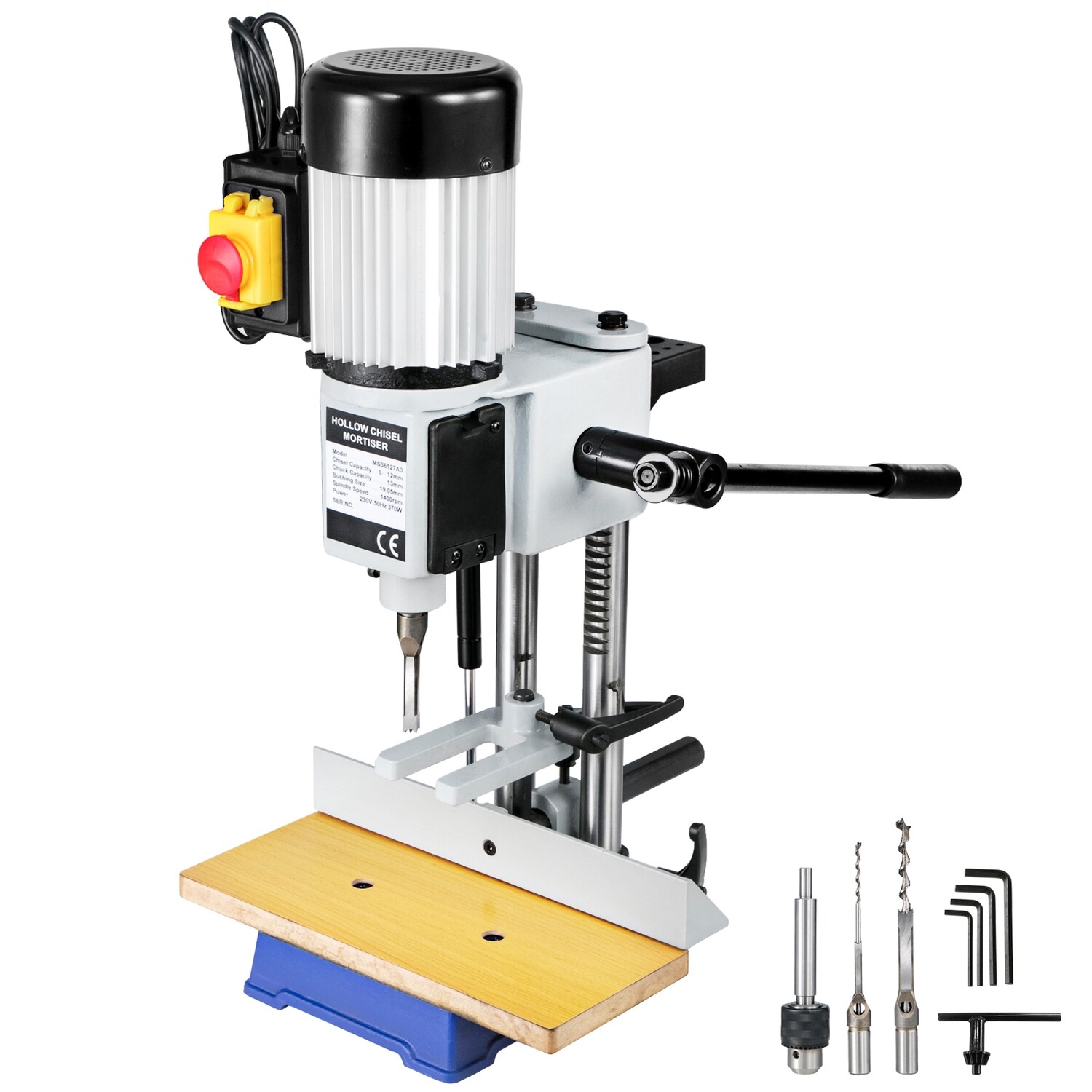Mortise Hollow Machine With Chisel Bit Set For Woodworking