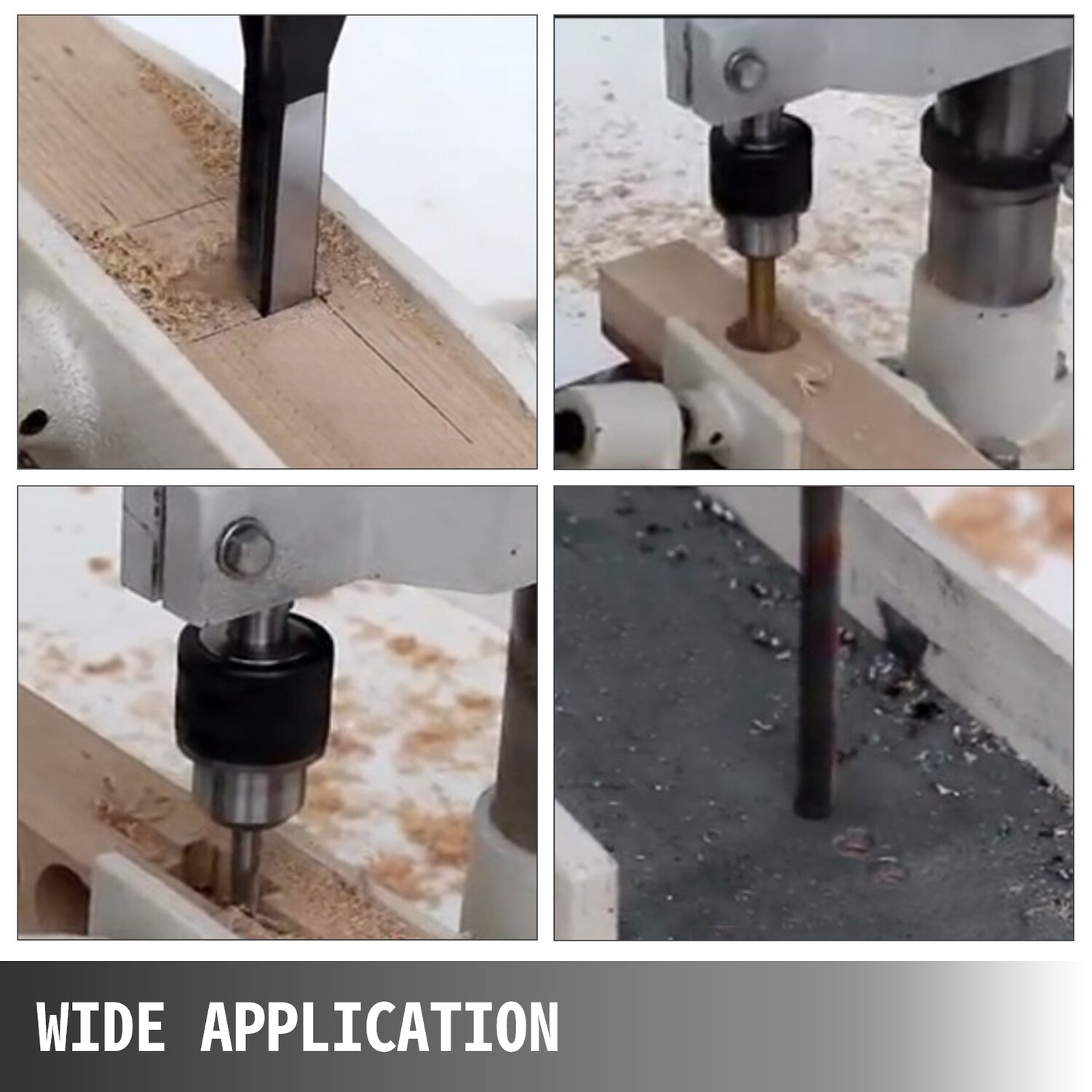 Mortise Hollow Machine With Chisel Bit Set For Woodworking