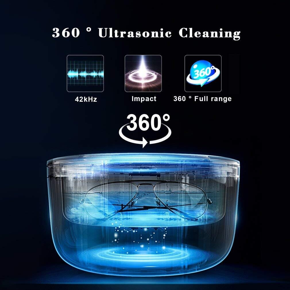 750ml Washing Machine Ultrasonic Cleaner - Compact and Effective Cleaner for Deep Cleaning and Maintenance of Washing Machines