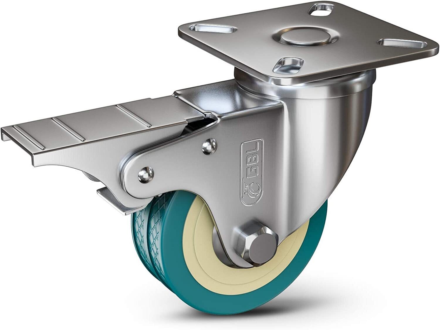 Castor Wheels 50mm with Screws – Heavy Duty 200KG Load Capacity for Furniture, Trolleys, and Equipment