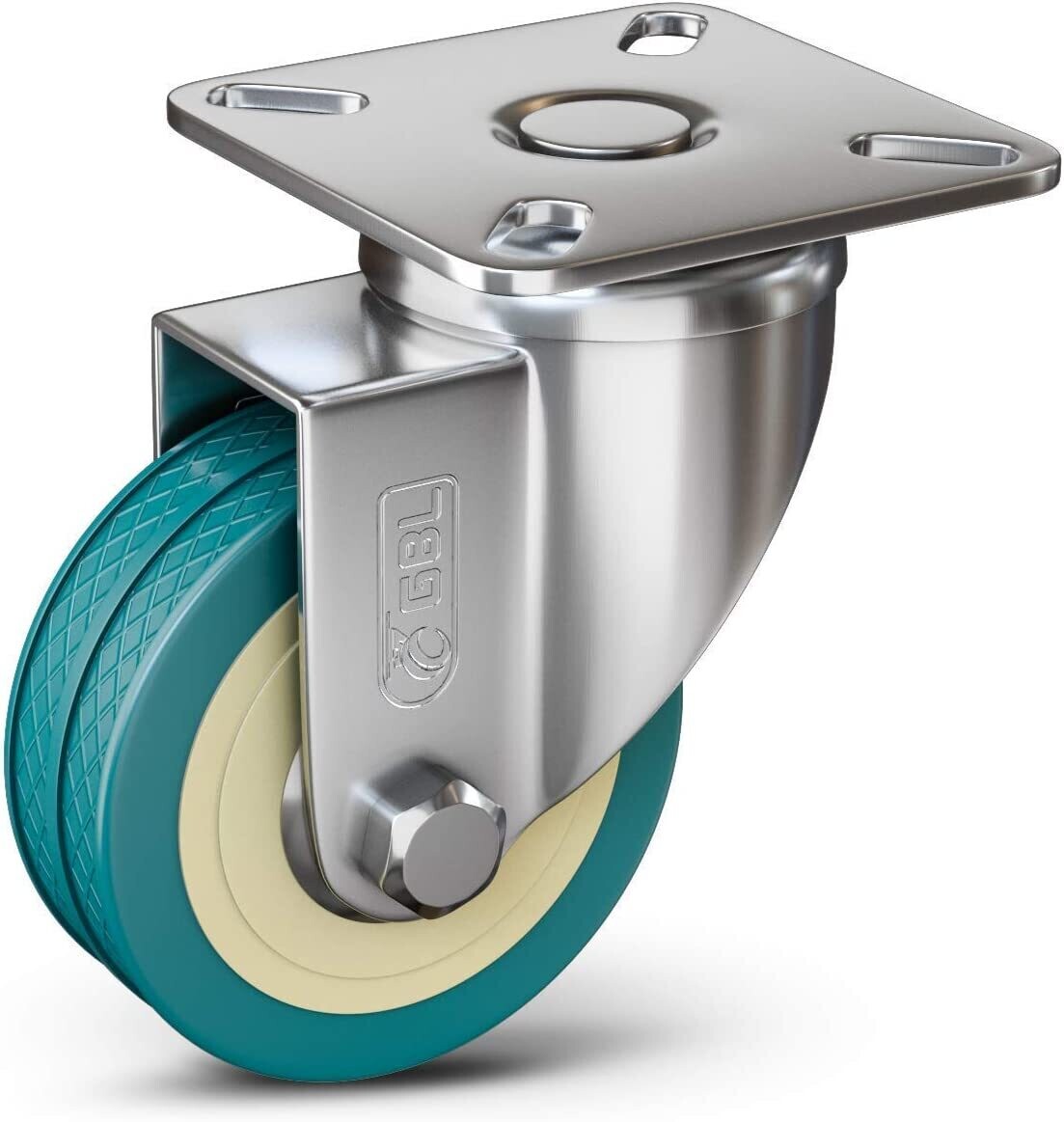 Castor Wheels 50mm with Screws – Heavy Duty 200KG Load Capacity for Furniture, Trolleys, and Equipment