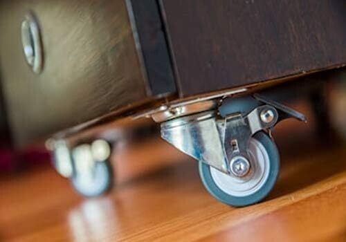 Castor Wheels 50mm with Screws – Heavy Duty 200KG Load Capacity for Furniture, Trolleys, and Equipment