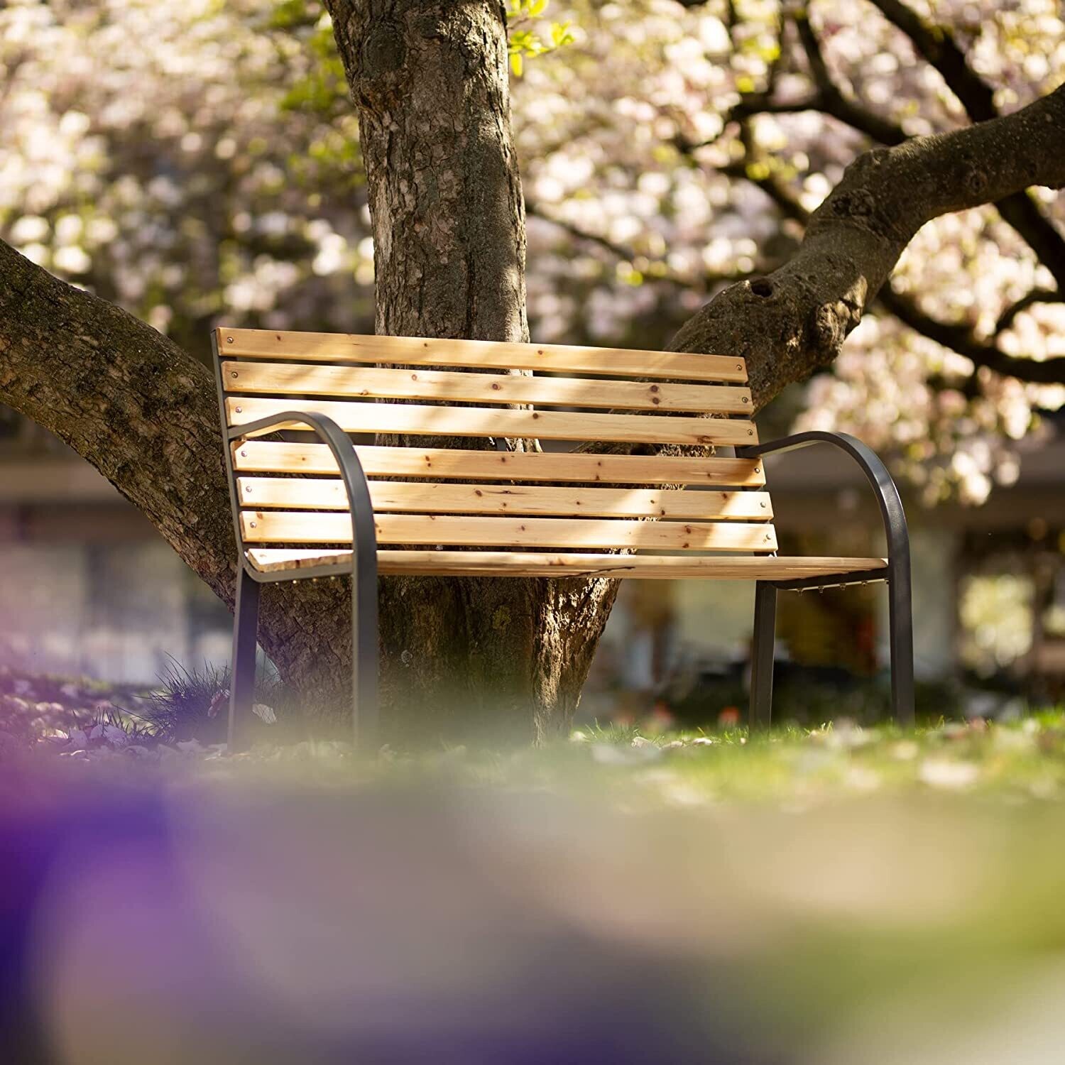 Weather Resistance Garden Wooden Furniture Bench Chair