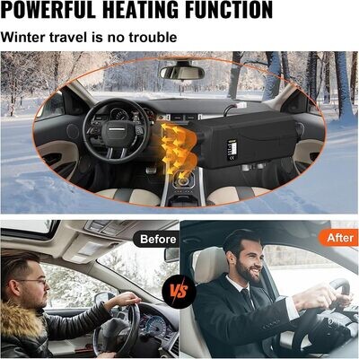 2/3/5/8KW 12V Diesel Air Heater – Parking Heater with Silencer, LCD Display, and Remote Control
