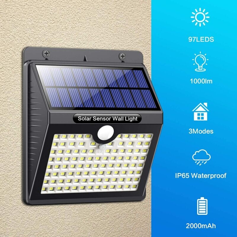 Outdoor Waterproof Sensor Solar Lights