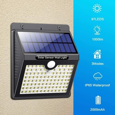 Outdoor Waterproof Sensor Solar Lights
