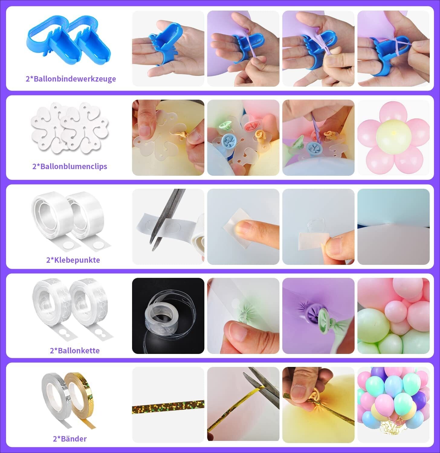 Electric Balloon Pump with Twisted Balloon Pump Nozzle for quick and easy balloon inflation, perfect for balloon artists and party decorations.