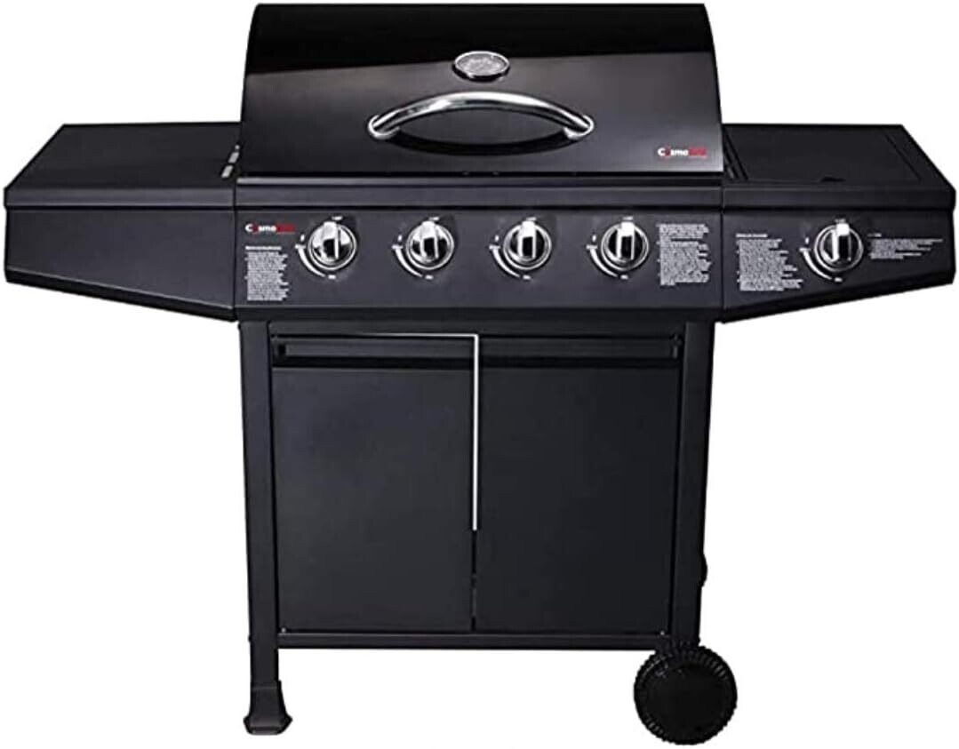 Garden Grill with 4+1 Gas Burners for Barbecue