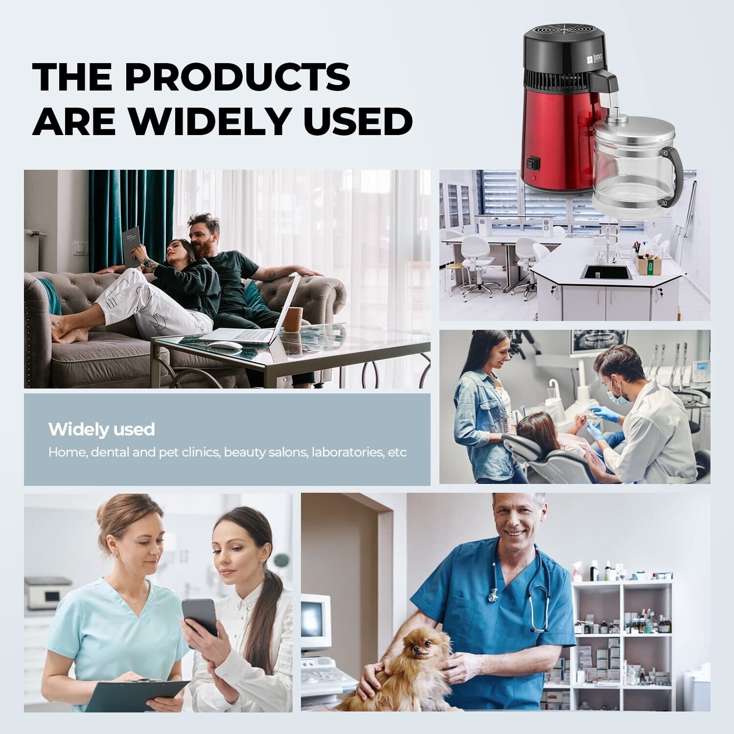 4-Liter Stainless Steel Water Distiller Machine - Efficient Home Water Purification System for Safe and Clean Drinking Water