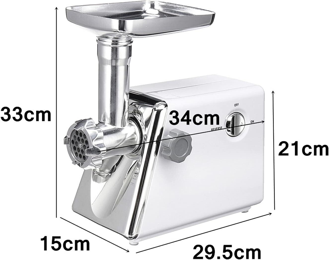 Electric Meat Grinder Sausage Stuffer 2800W – 220V Food Processor for Grinding, Mincing, Stirring, and Mixing