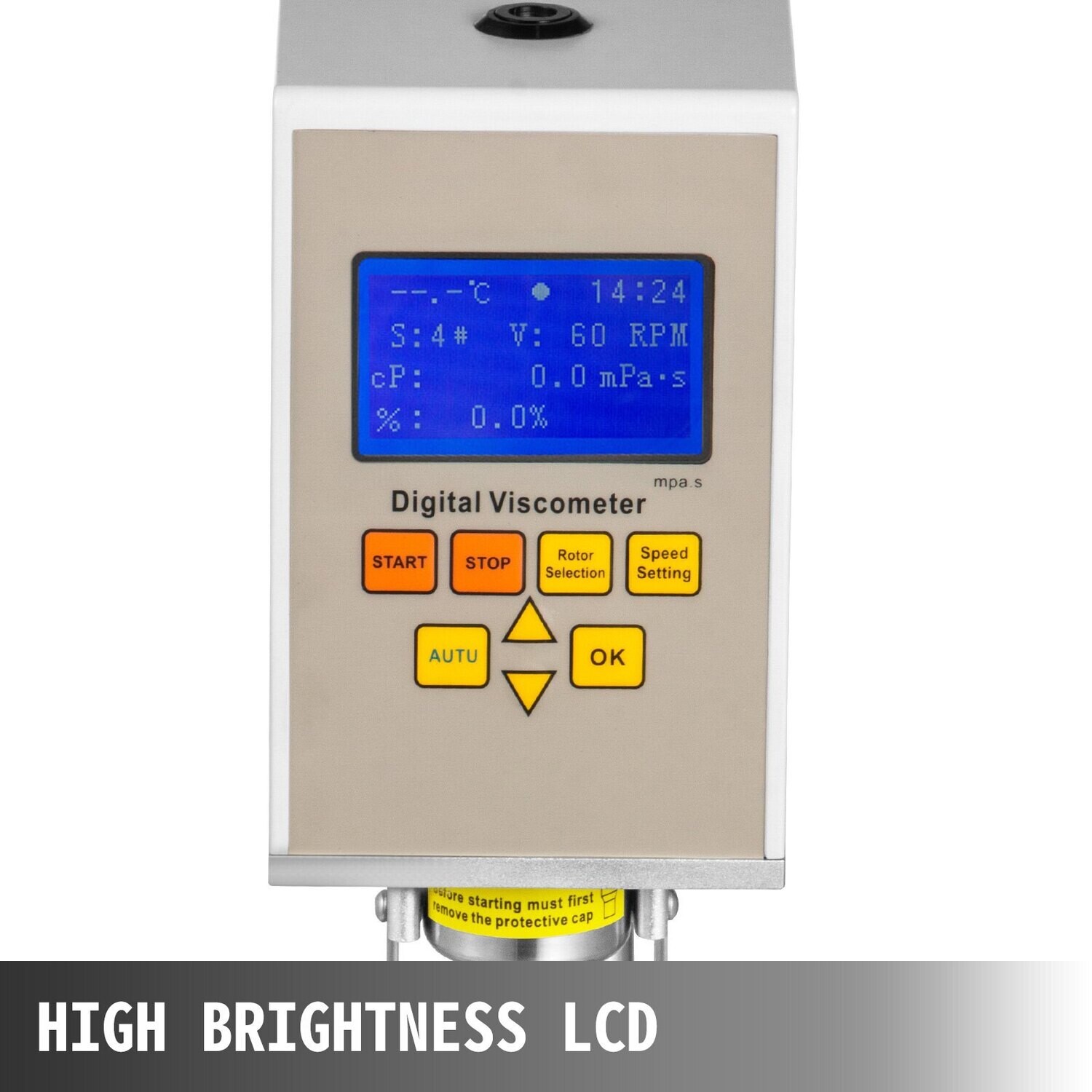 New Digital Display Rotary Viscometer Laboratory Large Range Viscometer Newton Fluid Pointer Tester LCD NDJ-5S/NDJ-8S/NDJ-9S