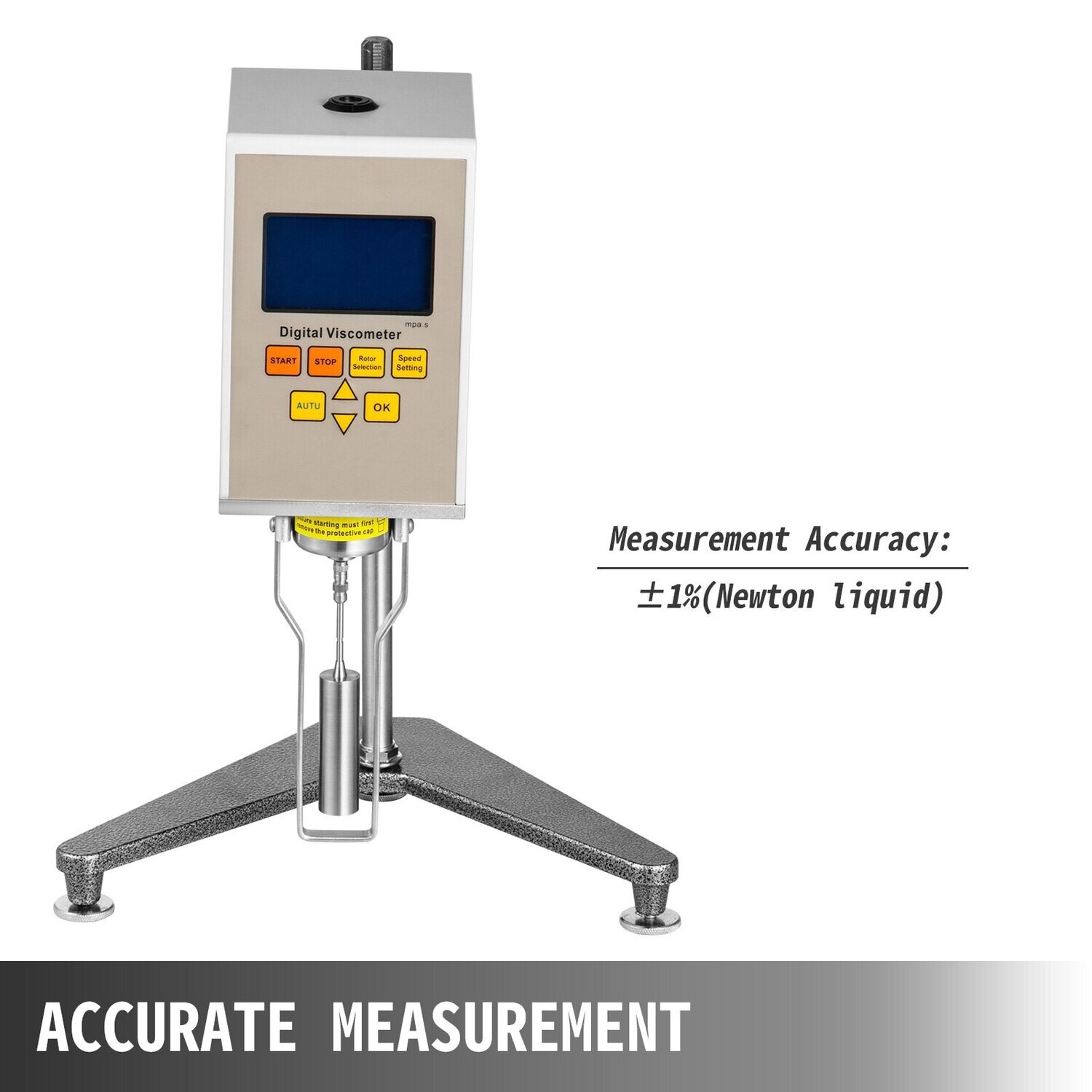 New Digital Display Rotary Viscometer Laboratory Large Range Viscometer Newton Fluid Pointer Tester LCD NDJ-5S/NDJ-8S/NDJ-9S