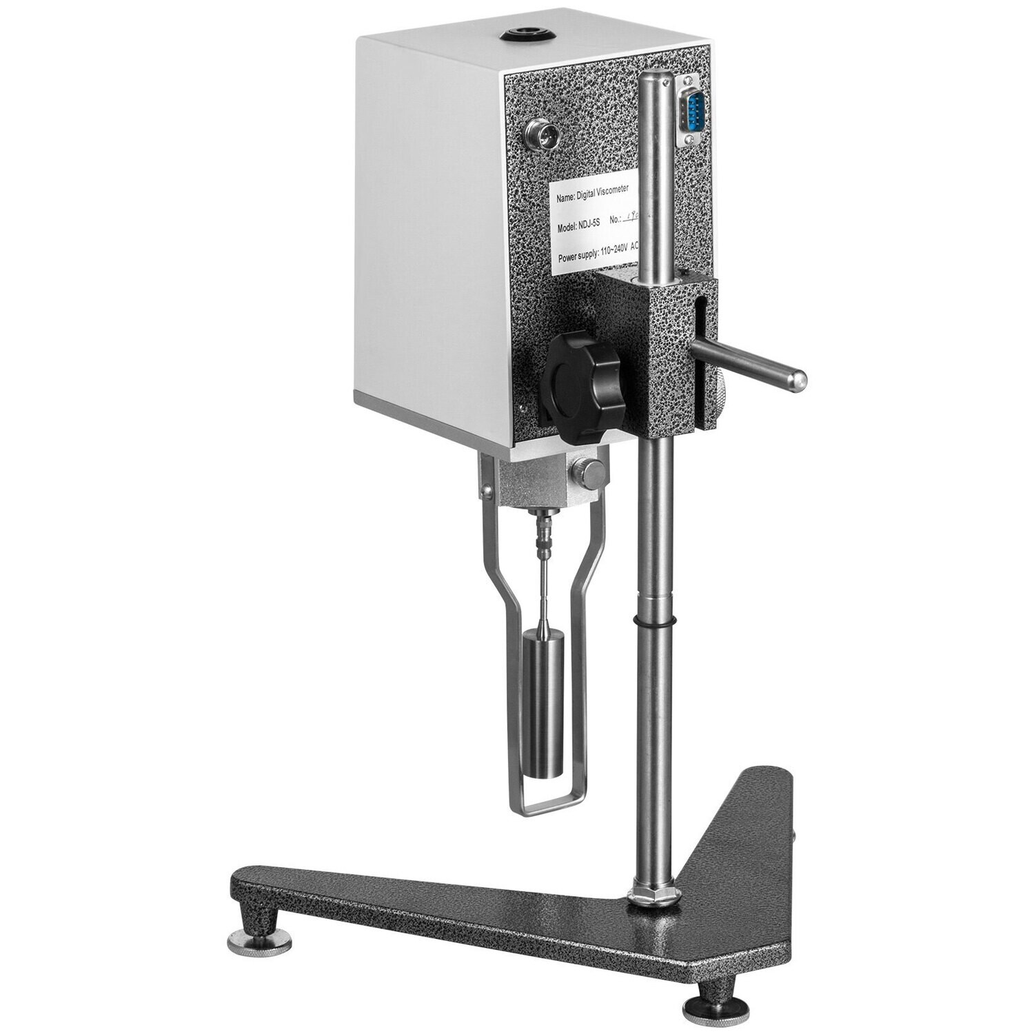 New Digital Display Rotary Viscometer Laboratory Large Range Viscometer Newton Fluid Pointer Tester LCD NDJ-5S/NDJ-8S/NDJ-9S