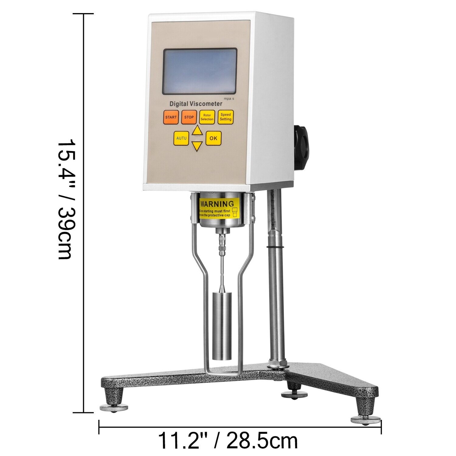 New Digital Display Rotary Viscometer Laboratory Large Range Viscometer Newton Fluid Pointer Tester LCD NDJ-5S/NDJ-8S/NDJ-9S