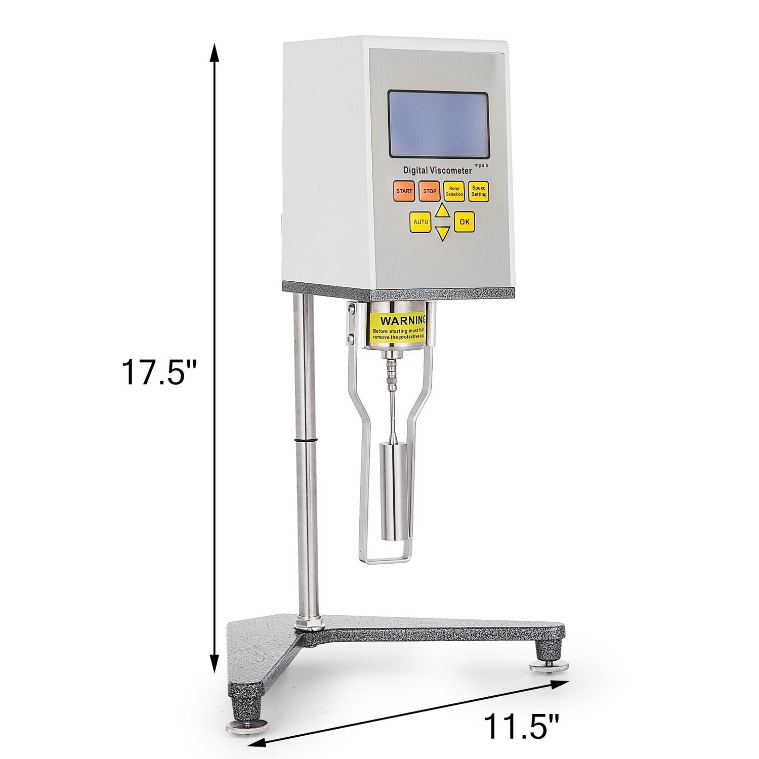 New Digital Display Rotary Viscometer Laboratory Large Range Viscometer Newton Fluid Pointer Tester LCD NDJ-5S/NDJ-8S/NDJ-9S
